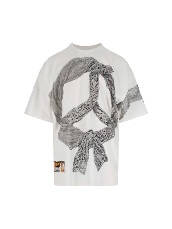 25FW 피디에프 반팔 티셔츠 DFM54029TJ110WH FK White