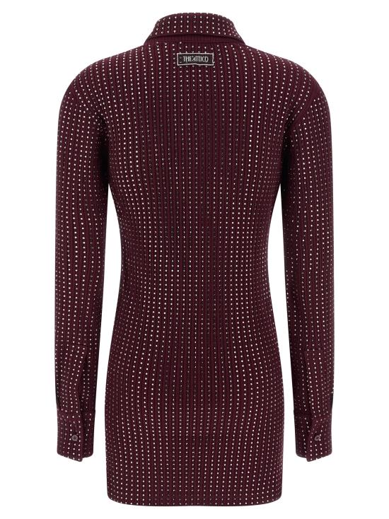 25FW 디 아티코 숏 원피스 251WCA00456114 Bordeaux - THE ATTICO