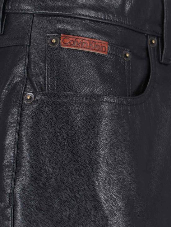 25FW 캘빈클라인 스트레이트 팬츠 LV04LD605G UB1 Black - CALVIN KLEIN