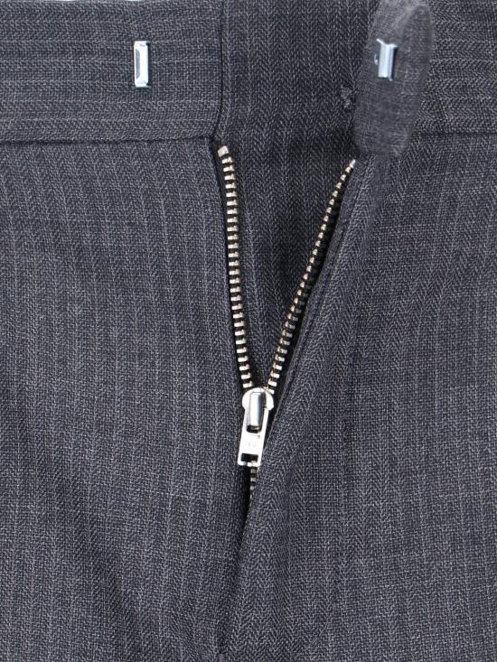 25FW 아워레가시 스트레이트 팬츠 M4254SS SMOKE GREY MICRO HERRINGBONE Grey - OUR LEGACY