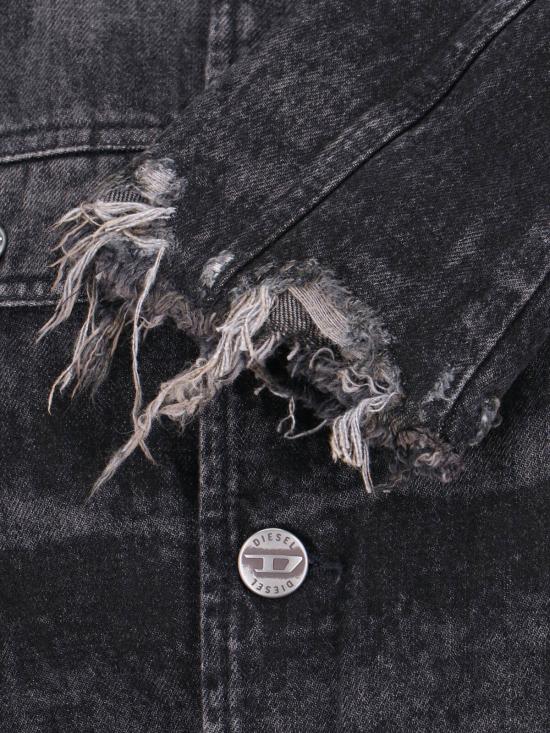 25FW 디젤 데님 자켓 A21616 007DB 02 Grey - DIESEL