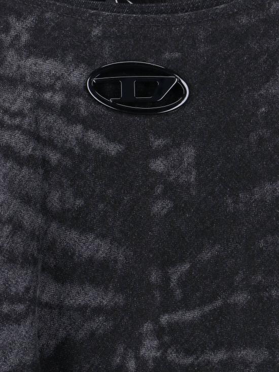 25FW 디젤 미디 스커트 A21505 007DB 02 Grey - DIESEL