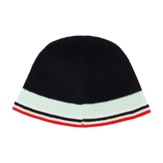 25FW 카사블랑카 비니 APF25 HAT 084 01 Black - CASABLANCA