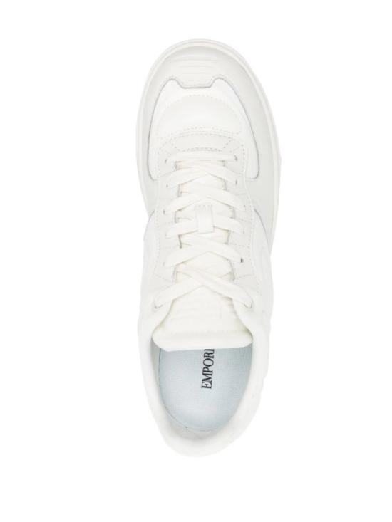  엠포리오 아르마니 스니커즈 X4X609XN734S437 White - EMPORIO ARMANI
