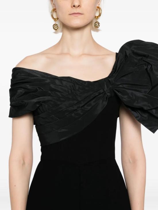  사이드 코베이시 점프수트 드레이프드 보우 - SAIID KOBEISY