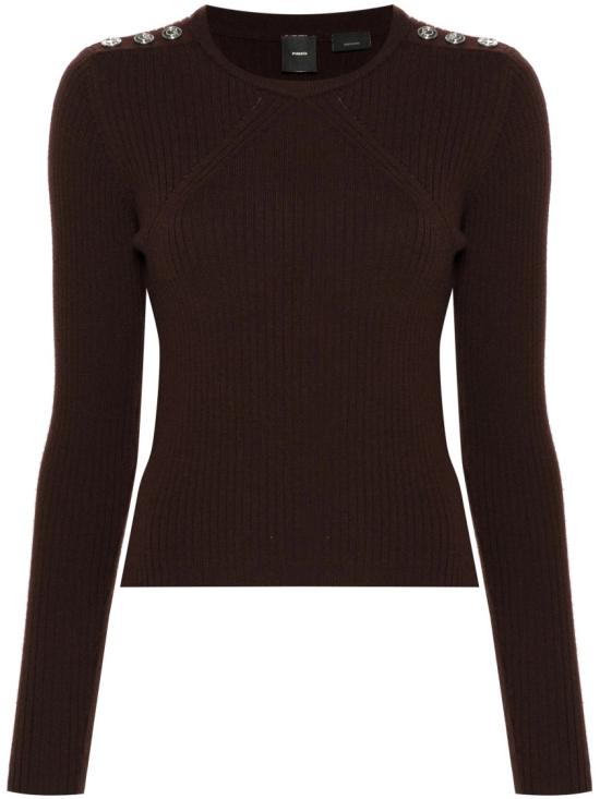  핑코 스웨터 104020A15S Brown