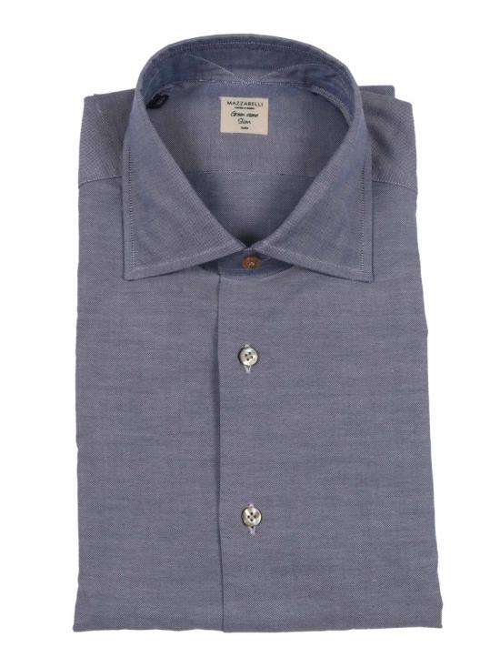 25FW 마짜렐리 셔츠 44W 13 Blue