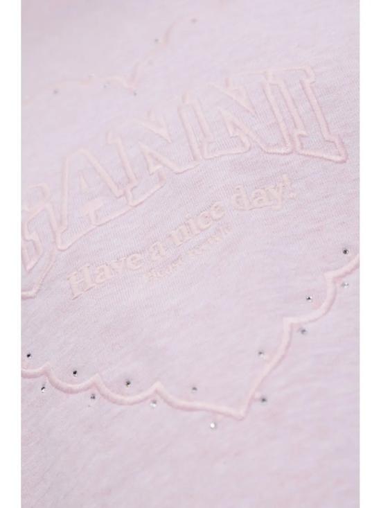  가니 탑 T4090 868 Pink - GANNI