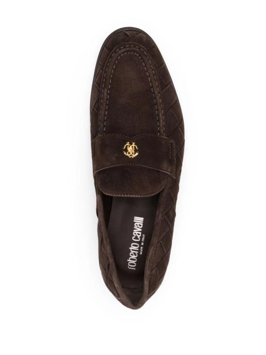  로베르토 카발리 로퍼 18752 Brown - ROBERTO CAVALLI