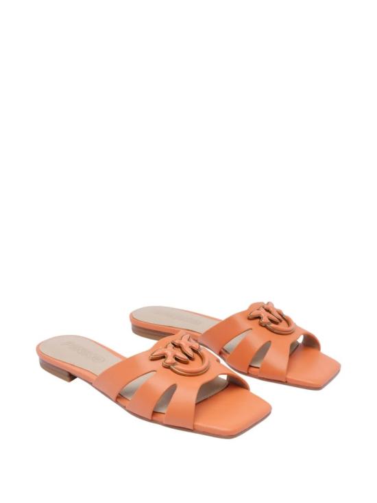  핑코 뮬/슬리퍼 SD0313P003 Q74 Orange - PINKO