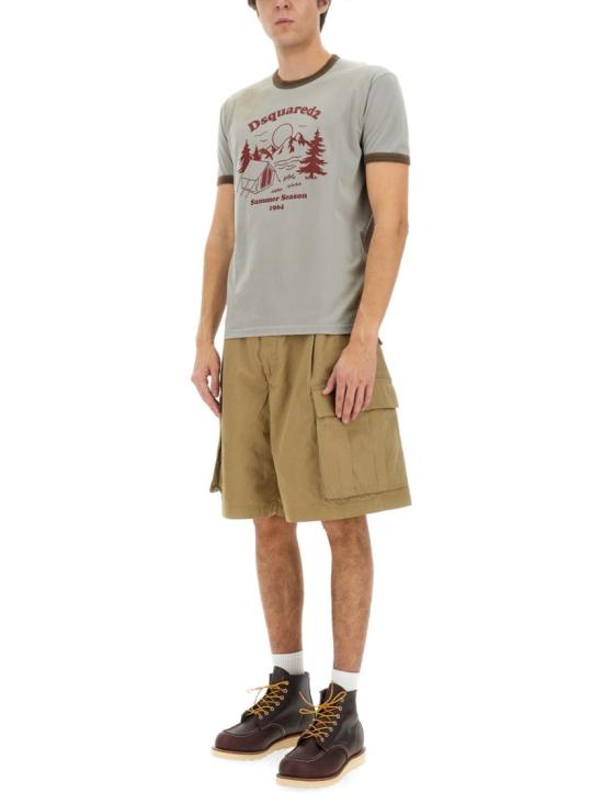 25SS 디스퀘어드2 반팔 티셔츠 S74GD1390 D20035850 Grey - DSQUARED2