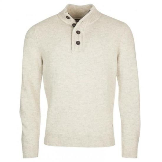 25FW 바버 니트웨어 MKN0585 White