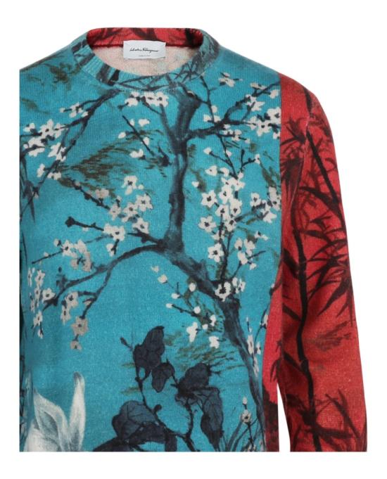  살바토레 페라가모 스웨터 121942 760171 90006 L Multicolor - SALVATORE FERRAGAMO
