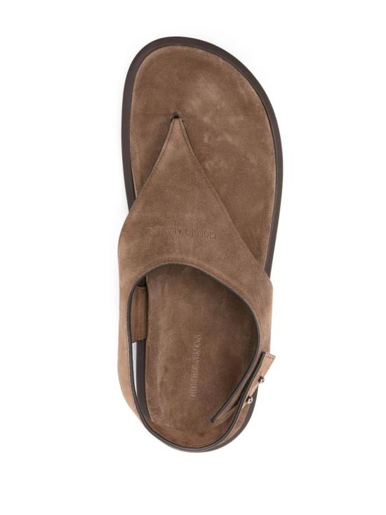  조르지오 아르마니 샌들 X2P091XF781 Brown - GIORGIO ARMANI