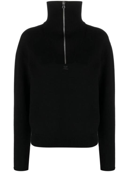  쿠레쥬 터틀넥 323MPU094FI0036 Black
