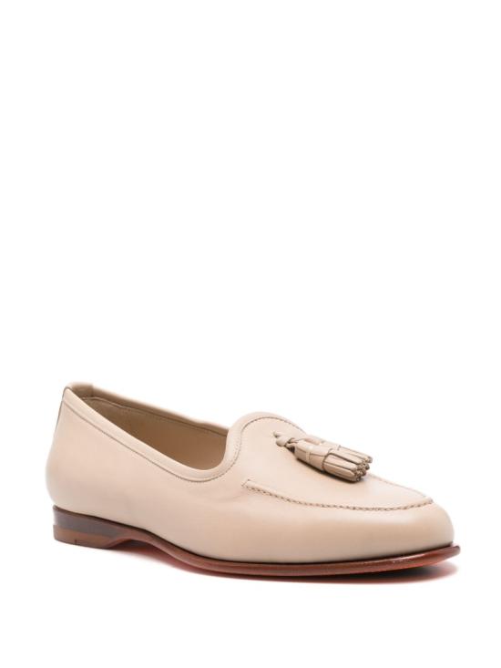  산토니 플랫 슈즈 WUAN71049PA1TSZA Neutrals - SANTONI