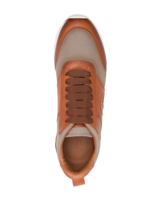  조르지오 아르마니 스니커즈 X2X160XN755S472 Brown - GIORGIO ARMANI
