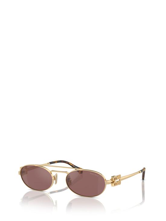 26FW 미우미우 선글라스 MU 54ZS ZVN70D PALE GOLD - MIU MIU
