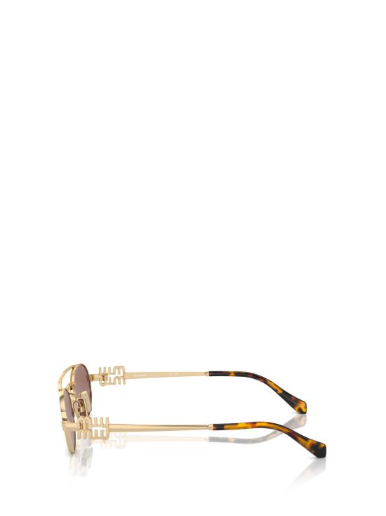 26FW 미우미우 선글라스 MU 54ZS ZVN70D PALE GOLD - MIU MIU