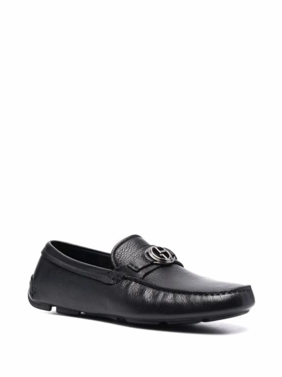  조르지오 아르마니 로퍼 X2B123XF22400002 Black - GIORGIO ARMANI