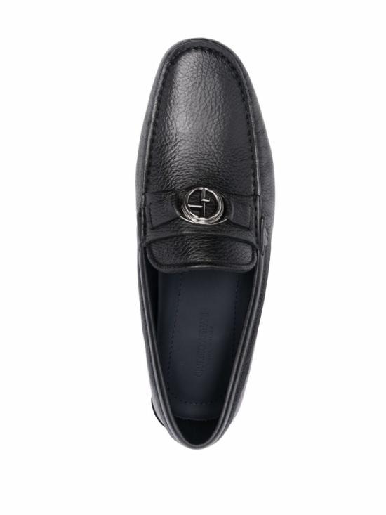  조르지오 아르마니 로퍼 X2B123XF22400002 Black - GIORGIO ARMANI