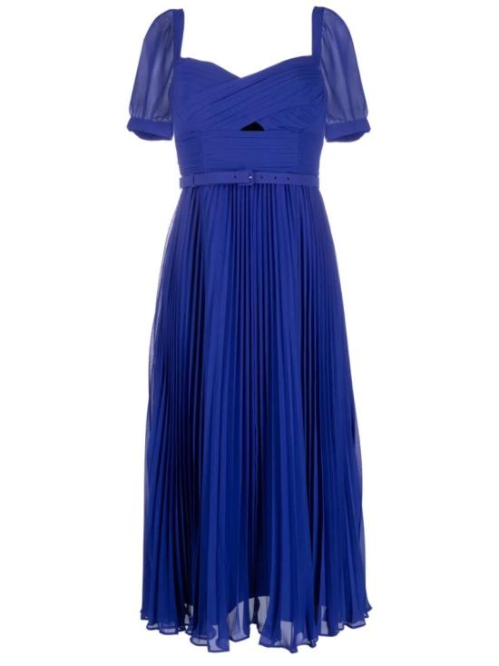  셀프 포트레이트 원피스 SS23 005MA BLUE