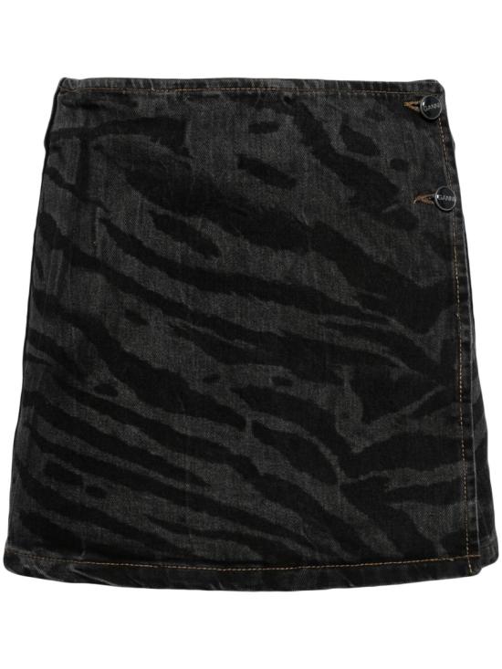  가니 스커트 J1517 099 Black