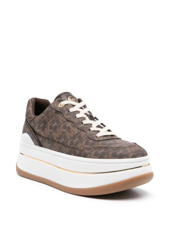  마이클 코어스 스니커즈 43R4HYFS1B 200 Brown - MICHAEL KORS