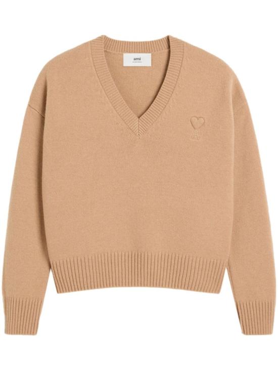  아미 스웨터 UKS244KN0028 Brown