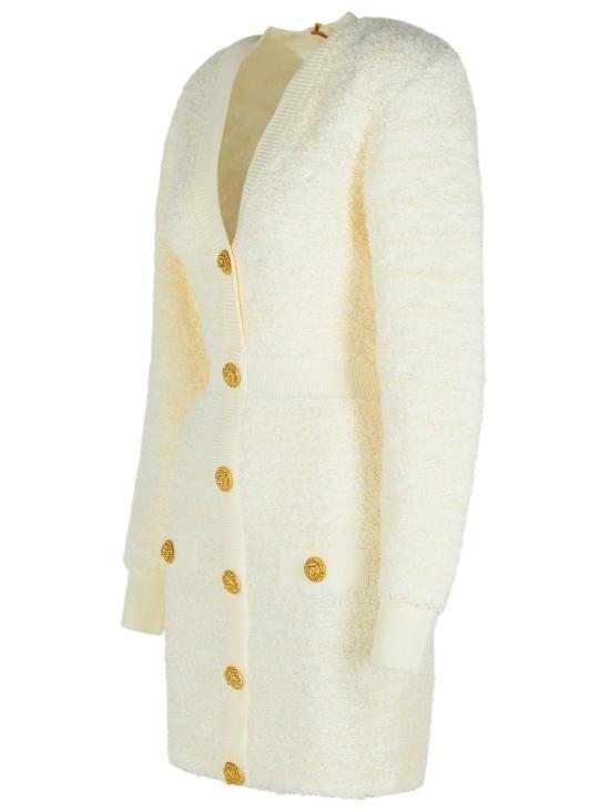 25FW 발망 원피스 FF0R8890KJ16 0KA White - BALMAIN