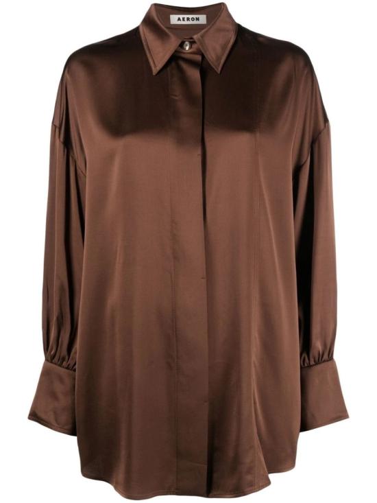  에어론 탑 AW23RSSH134427216 Brown