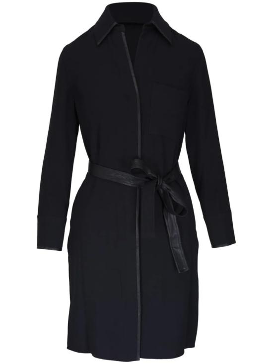  빈스 원피스 V060451930 001BLK Black