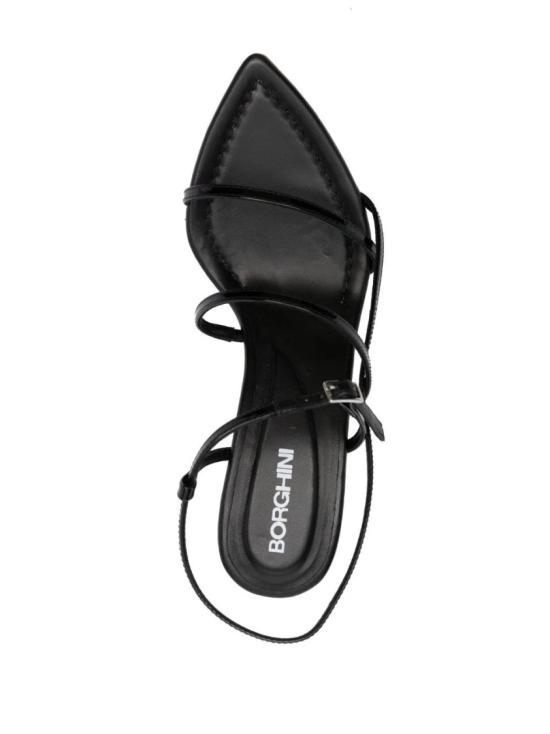  지아 보르기니 뮬/슬리퍼 GIA 26 P5000 Black - GIA BORGHINI