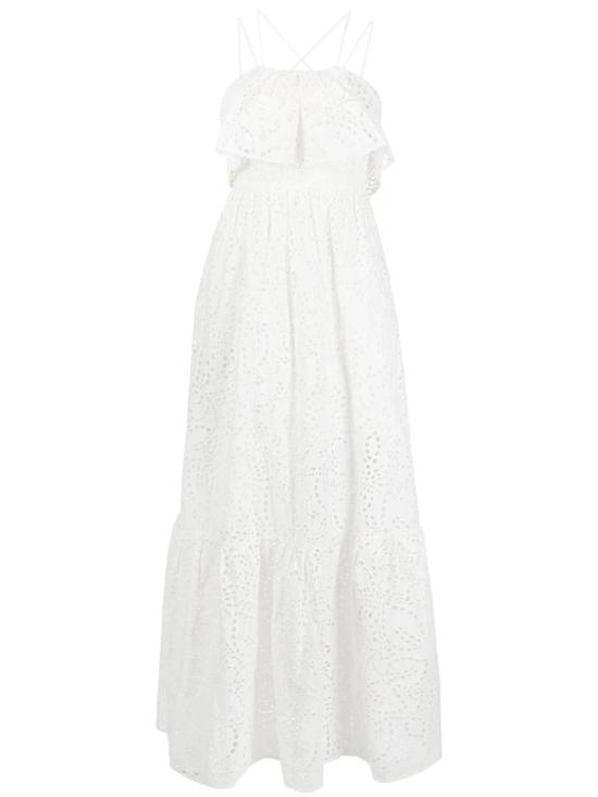  셀프 포트레이트 원피스 PF23 090X WHITE