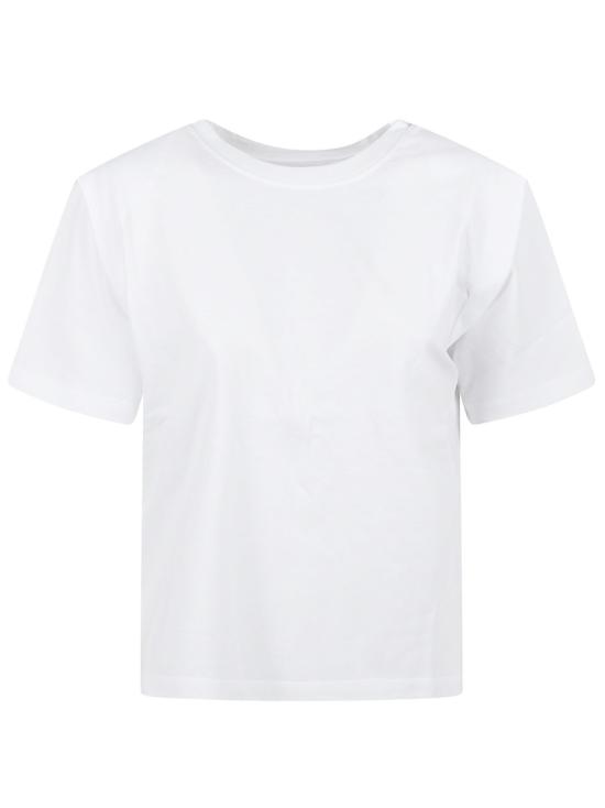 25FW 이자벨마랑 반팔 티셔츠 TS0041FAA1N41I20WH White