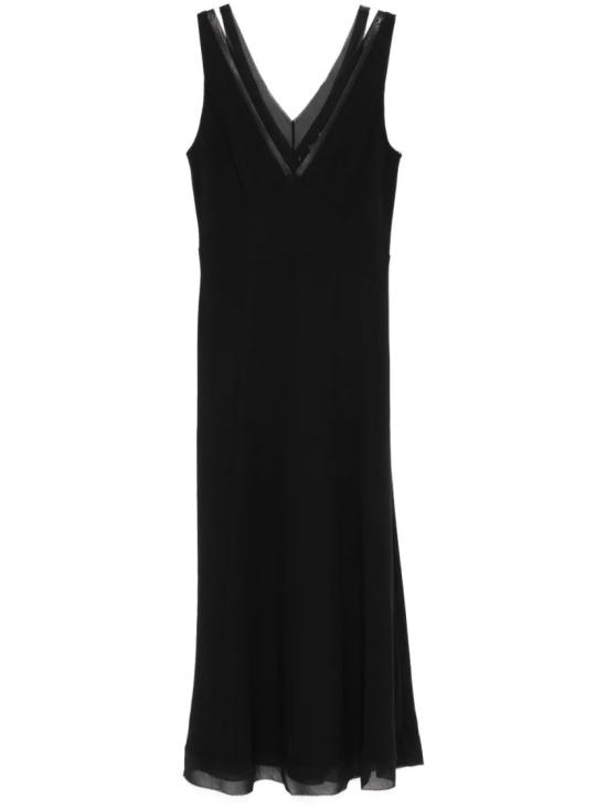  빈스 원피스 V060451921 001BLK Black