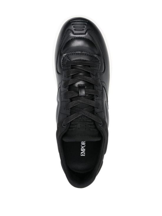  엠포리오 아르마니 스니커즈 X4X609XN734A083 Black - EMPORIO ARMANI