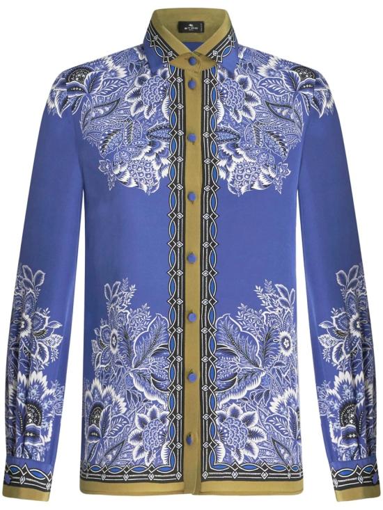  에트로 탑 WRIA0019AK012 1883 Blue