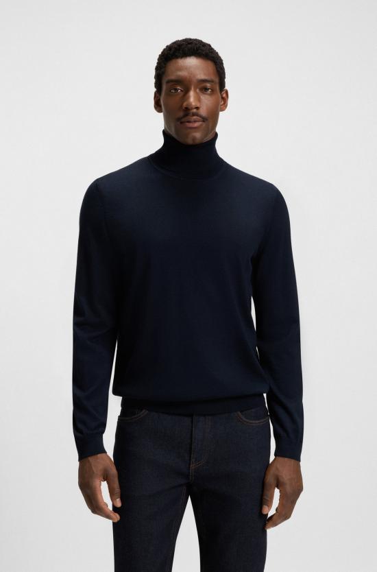 25FW 보스 스웨터 50468262 10241489 01 404 Blue - BOSS