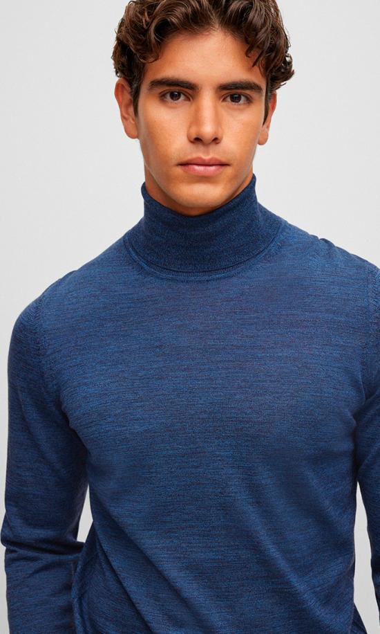 25FW 보스 스웨터 50468262 10241489 01 430 Bright blue - BOSS