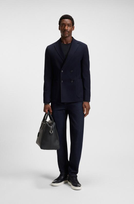 25FW 보스 스웨터 50549985 10274948 01 404 Blue - BOSS