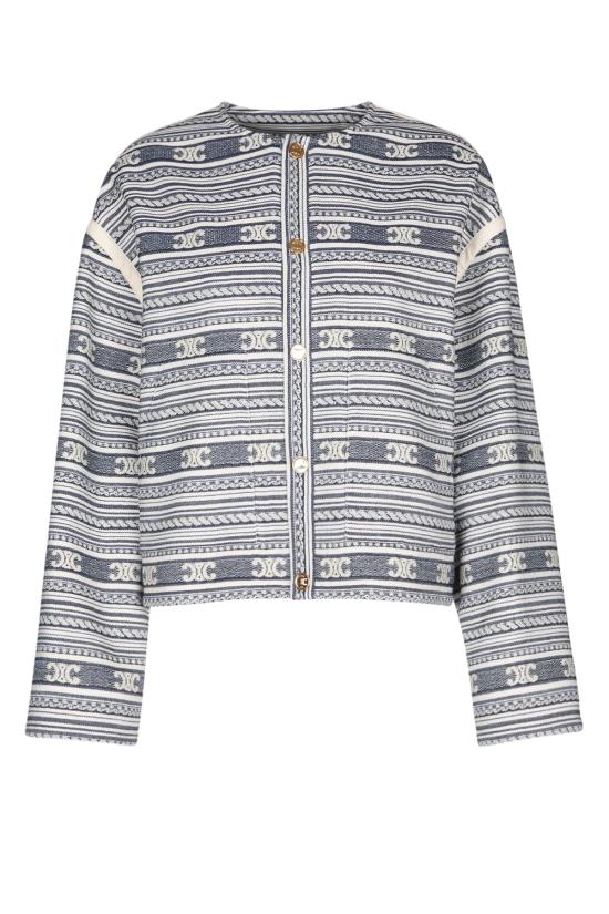 25FW 셀린느 자켓 RV0NW002897MI IVOIRE MARINE DOM