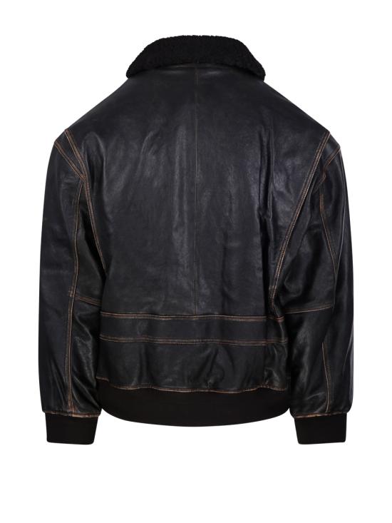 25FW 던스트 가죽 자켓 UDJU5C102W2 BRUSHED BROWN - DUNST