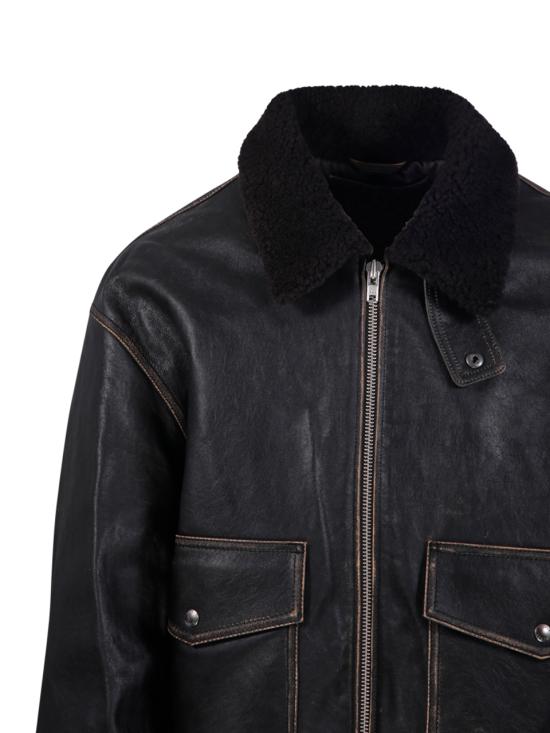 25FW 던스트 가죽 자켓 UDJU5C102W2 BRUSHED BROWN - DUNST