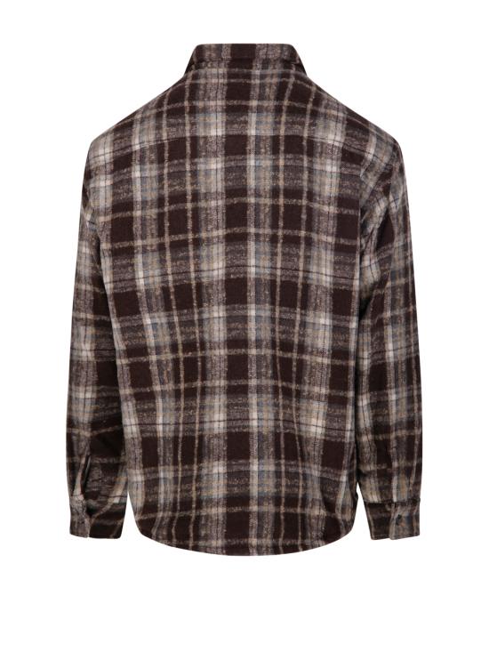 25FW 던스트 긴팔 셔츠 UDJU5C112W2 BROWN CHECK - DUNST