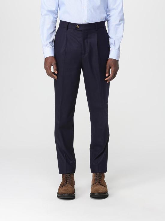 25FW 브루넬로 쿠치넬리 스트레이트 팬츠 M038PE1450 C331 Navy