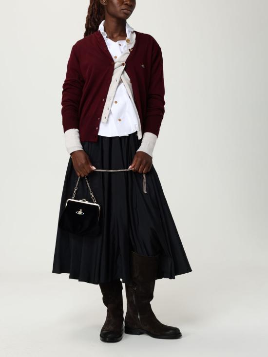 25FW 비비안웨스트우드 BEA 베아 니트 가디건 1803002PY0006 H410 Brick Red - VIVIENNE WESTWOOD