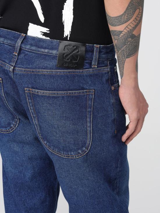 25FW 오프화이트 데님 팬츠 OMYA175C99DEN00 44400 Denim - OFF WHITE