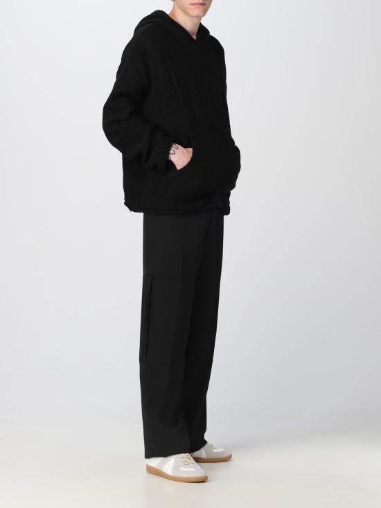 25FW MM6 메종마르지엘라 긴팔 티셔츠 S52GP0150S18286 900J Black - MM6 MAISON MARGIELA