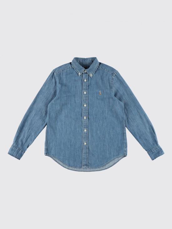25FW [키즈] 폴로 랄프로렌 셔츠 323713843 001 Blue